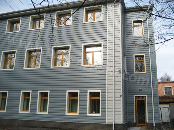 Вентилируемый фасад с облицовкой из профнастила