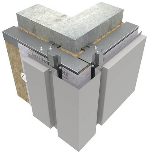 Монтаж спеціальної кутової планки