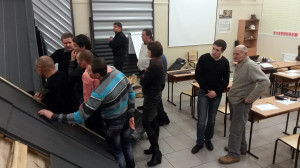 16 января 2014 года в учебном центре Прушиньски состоялось обучение кровельщиков