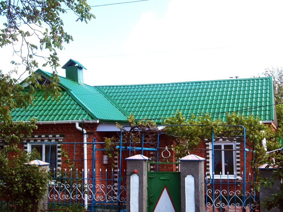 Металлочерепица в Николаеве (фото) Металлочерепица Николаев