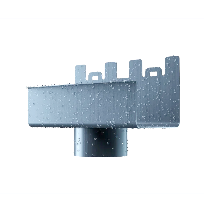 Лійка з круглим зливом