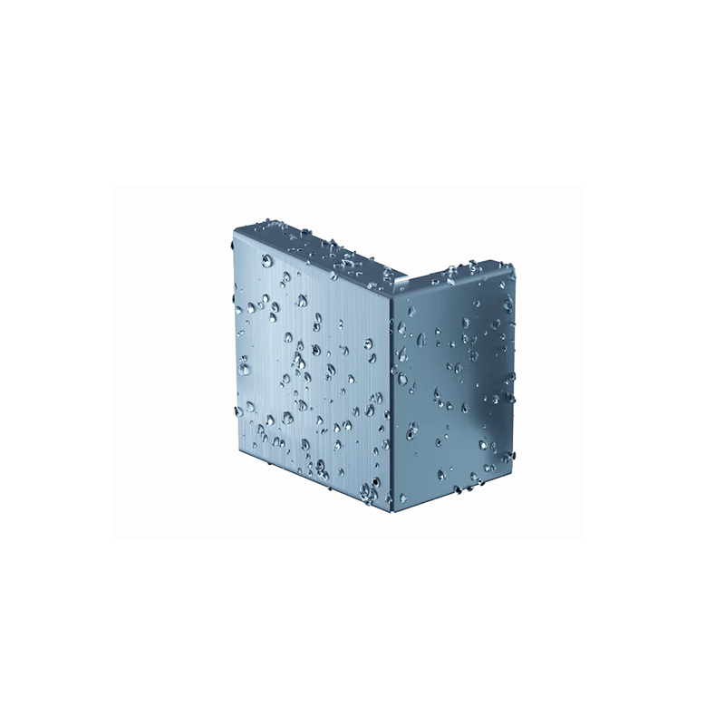 Заглушка ліва для декоративної накладки  квадратної NIAGARA