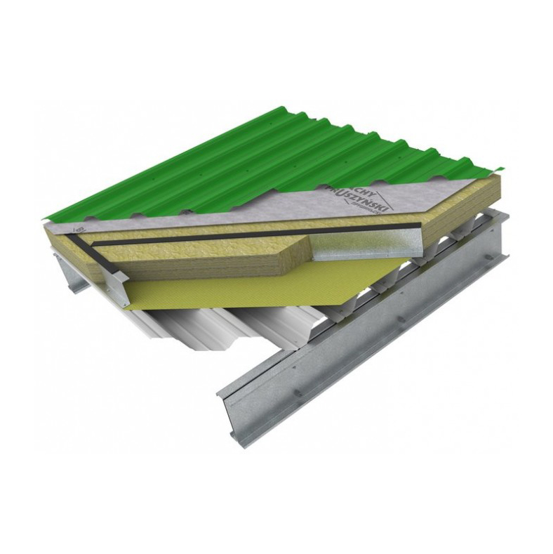 «Тепла» покрівля безпрогонна «жорстка»